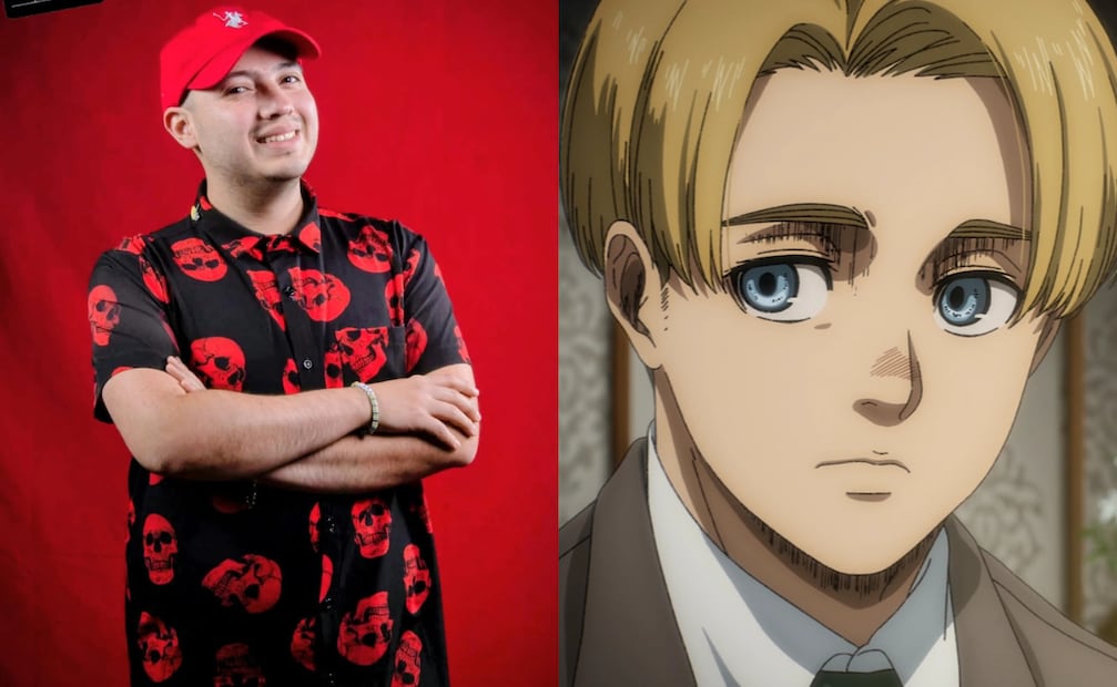 Héctor Ireta es conocido por dar voz a Armin Arlert, personaje del anime japonés Attack on Tintan. Foto: Doblaje Wiki