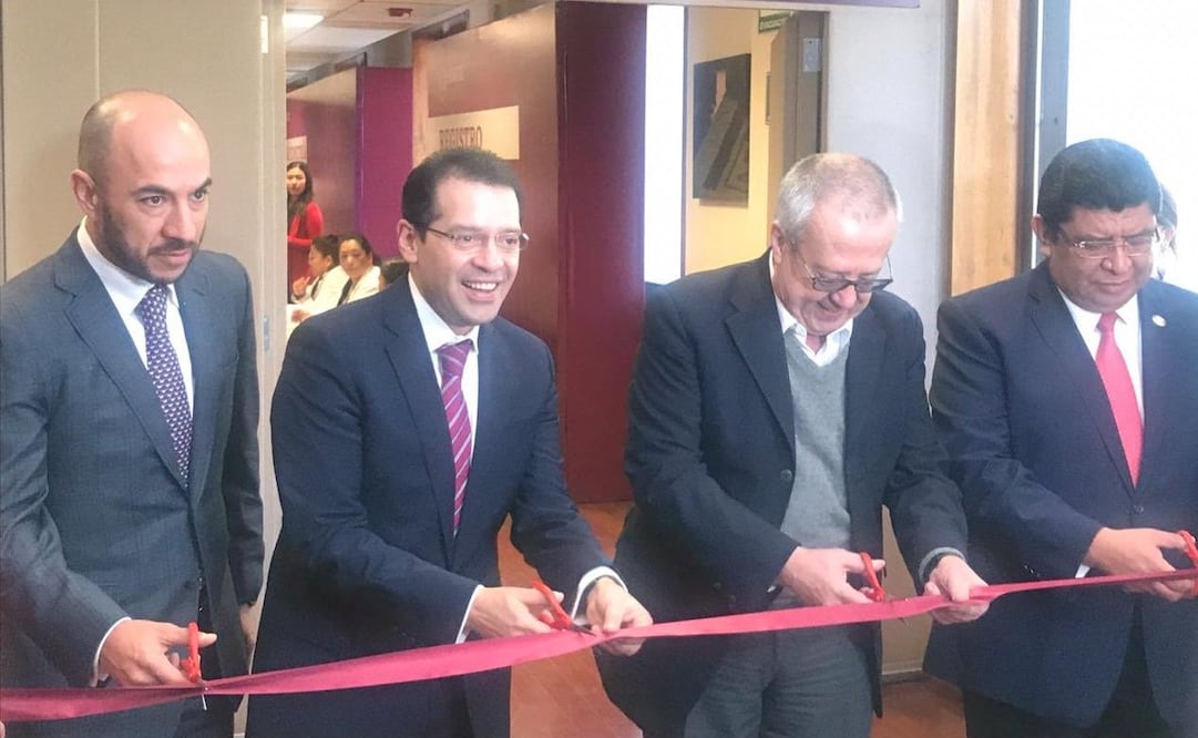 Director General del ISSSTE.Luis Antonio Ramírez Pineda, en la inauguración de la Jornada de Prestaciones “El ISSSTE Contigo” (Tomada de Twitter @LuisAntoRamirez)