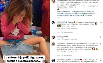 Papá cumple sueño de su hija con estas botas de Beyoncé "que no existían"