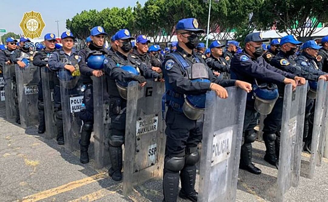 Los operativos se reforzarán en el Aeropuerto Internacional de la Ciudad de México, terminales de camiones, además de que se implementarán los operativos Rastrillo y Cometa. Foto: EL UNIVERSAL