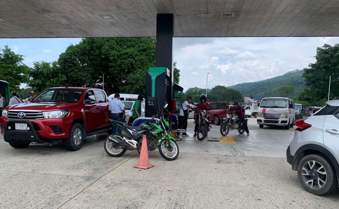 Reportan desabasto de gasolina en regiones de Tapachula por incumplir con pagos (11/08/2025). Foto: Especial