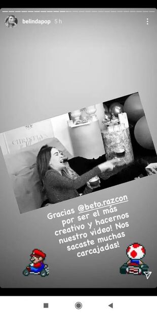 Belinda y Christian Nodal comparten velada muy romántica 