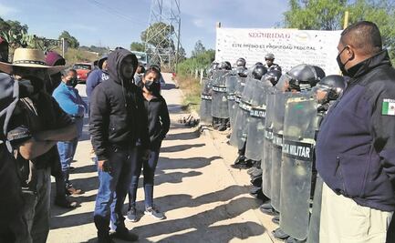Protestan contra cuartel de la GN