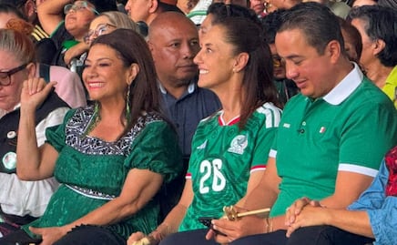 Sheinbaum desiste del Fan Fest en el Zócalo; ve la inauguración del Mundial desde el Deportivo Hermanos Galeana en la GAM