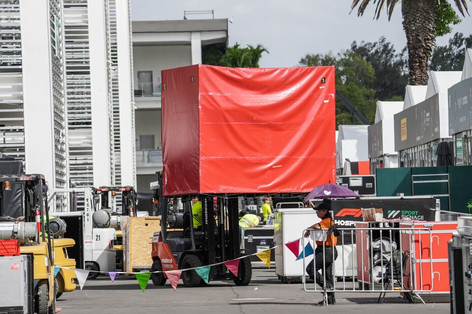 Llegada de la F1 al Autódromo Hermanos Rodríguez para el GP de México 2025 / Foto: Cortesía