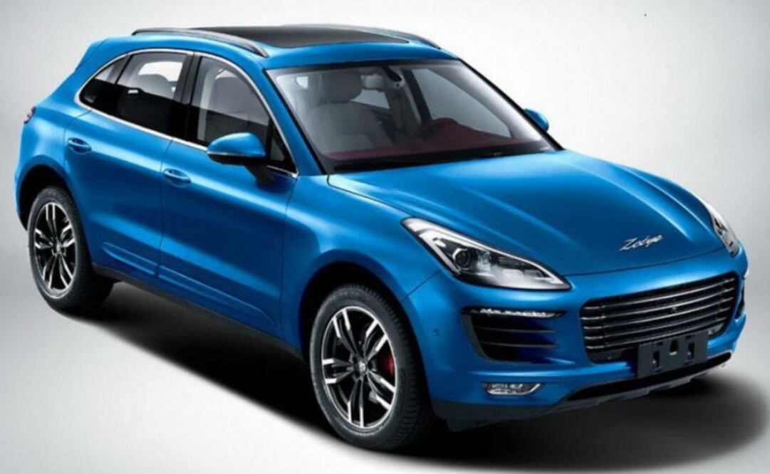 Su precio de venta es de tan solo una quinta parte del original Porsche Macan. Imagen: zotye.com