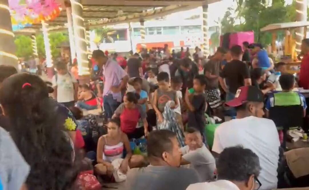 Migrantes provenientes de África en Oaxaca / Foto: Especial