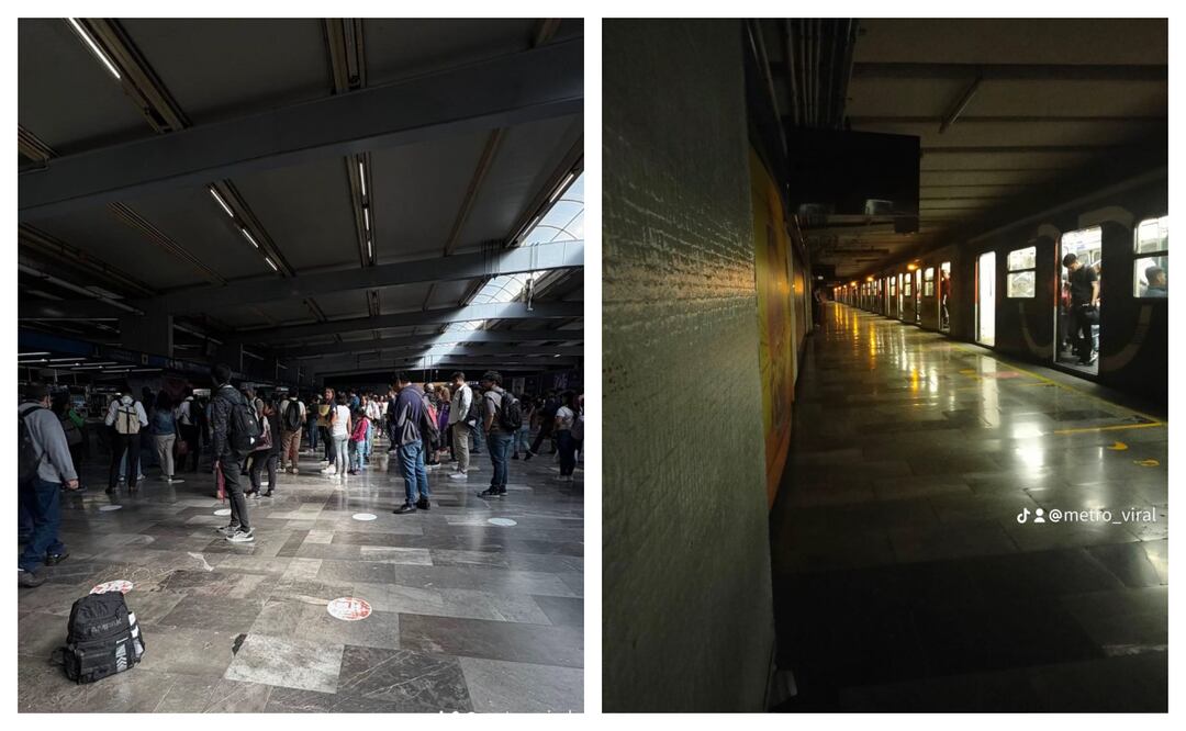 Fallas en el suministro de energía afectan las Líneas 1, 2 y 3 del Metro CDMX; restablecen circulación tras verificación. Foto: Especial