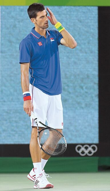 Novak Djokovic, número uno del mundo, tenía la ilusión de subir al podio (TOBY MELVILLE. REUTERS)