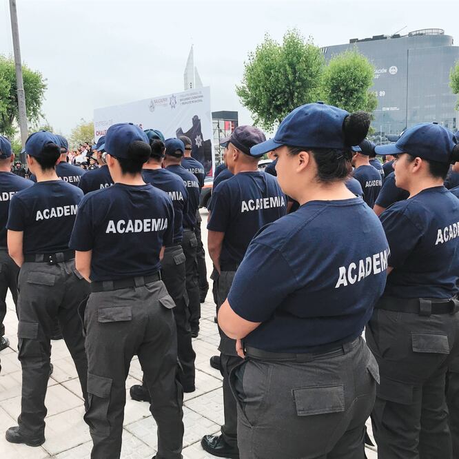 Maribel Cervantes, secretaria de Seguridad estatal, dice que con la policía trabajan temas de honestidad y que no haya fugas de información. REBECA JIMÉNEZ. EL UNIVERSAL