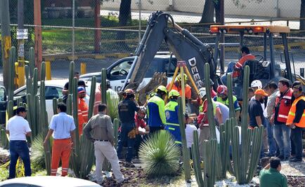 Hallan cuerpo de mujer desaparecida en socavón de Monterrey