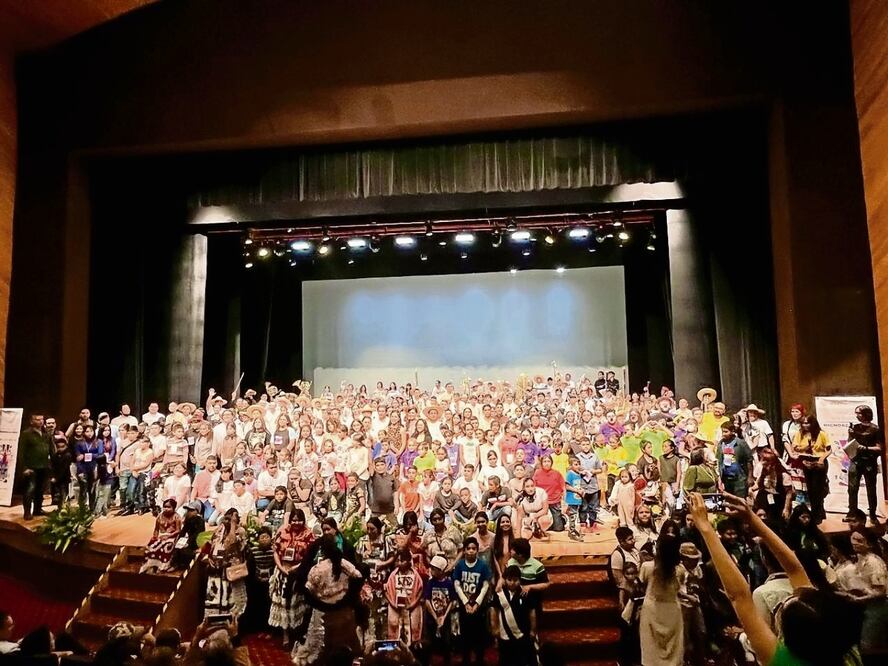 Actividad de Cultura Comunitaria en Michoacán durante el sexenio pasado. Foto: de DGVC y Cultura del estado de Michoacán