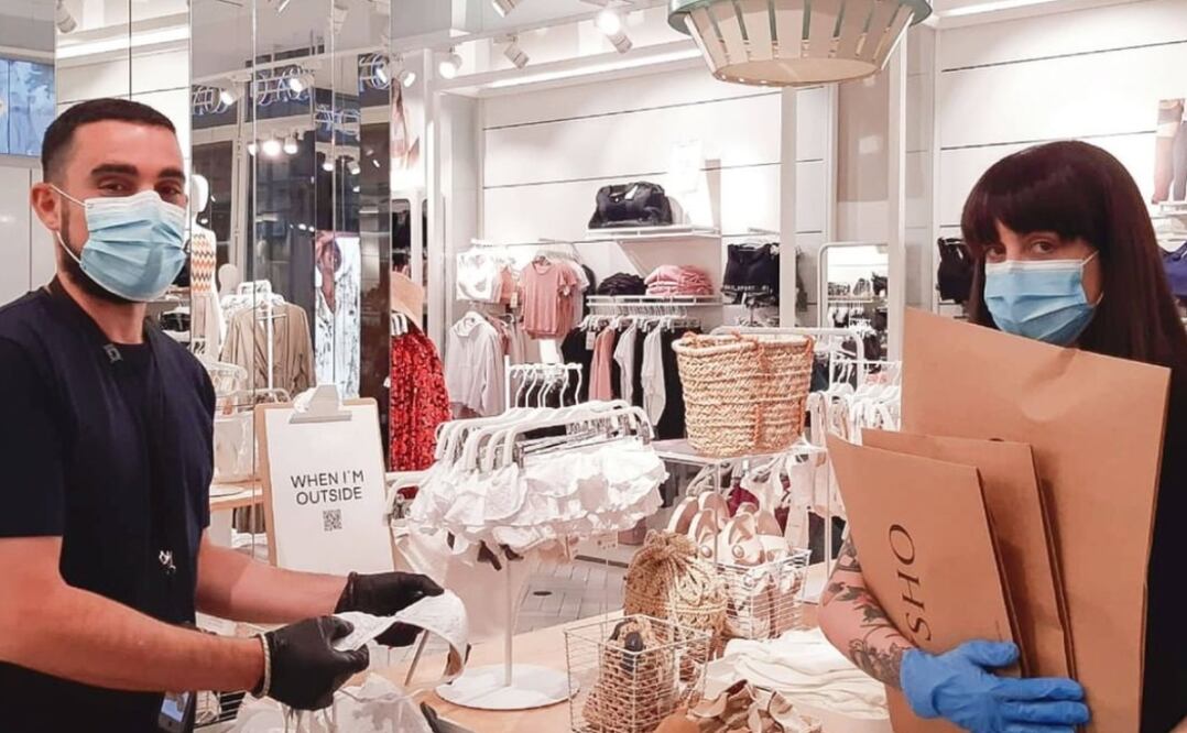 Ahora el nuevo estilo de compra será en linea. Foto: Instagram @inditexcareers