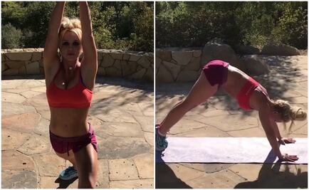 Britney Spears luce sus curvas en rutina de ejercicio 