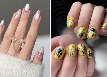 10 diseños de uñas con flores para brillar en primavera