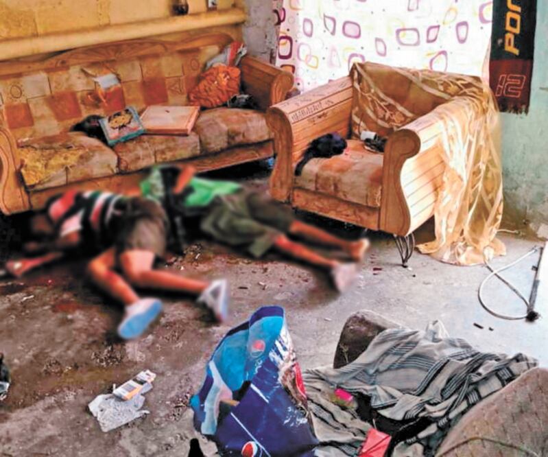 Elementos de las fuerzas de Seguridad de Coahuila abatieron a cinco civiles armados tras repeler un ataque, ayer al mediodía, en Torreón. Foto: ESPECIAL