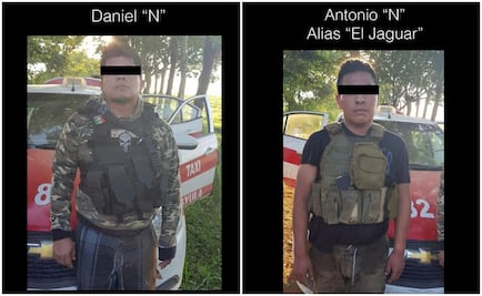 Detienen a presunto operador principal y al jefe de plaza del CJNG en Veracruz