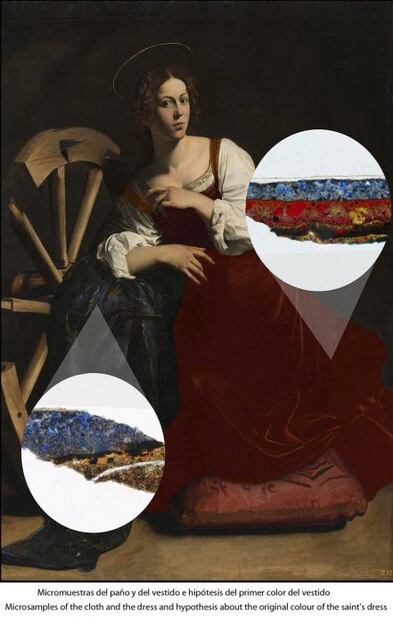 Exhiben restauración de un Caravaggio