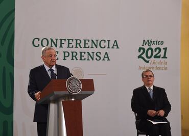 Tema migratorio, eje central de la reunión AMLO-Harris: Ebrard