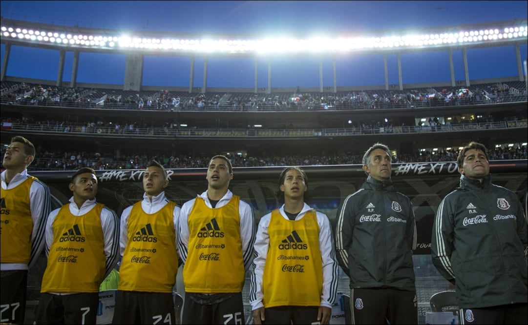 Banca de México ante Chile. Foto: Imago 7