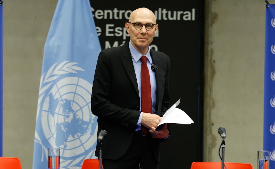 Volker Türk, Alto Comisionado de la ONU (22/04/2026). Foto: Diego Simón / EL UNIVERSAL