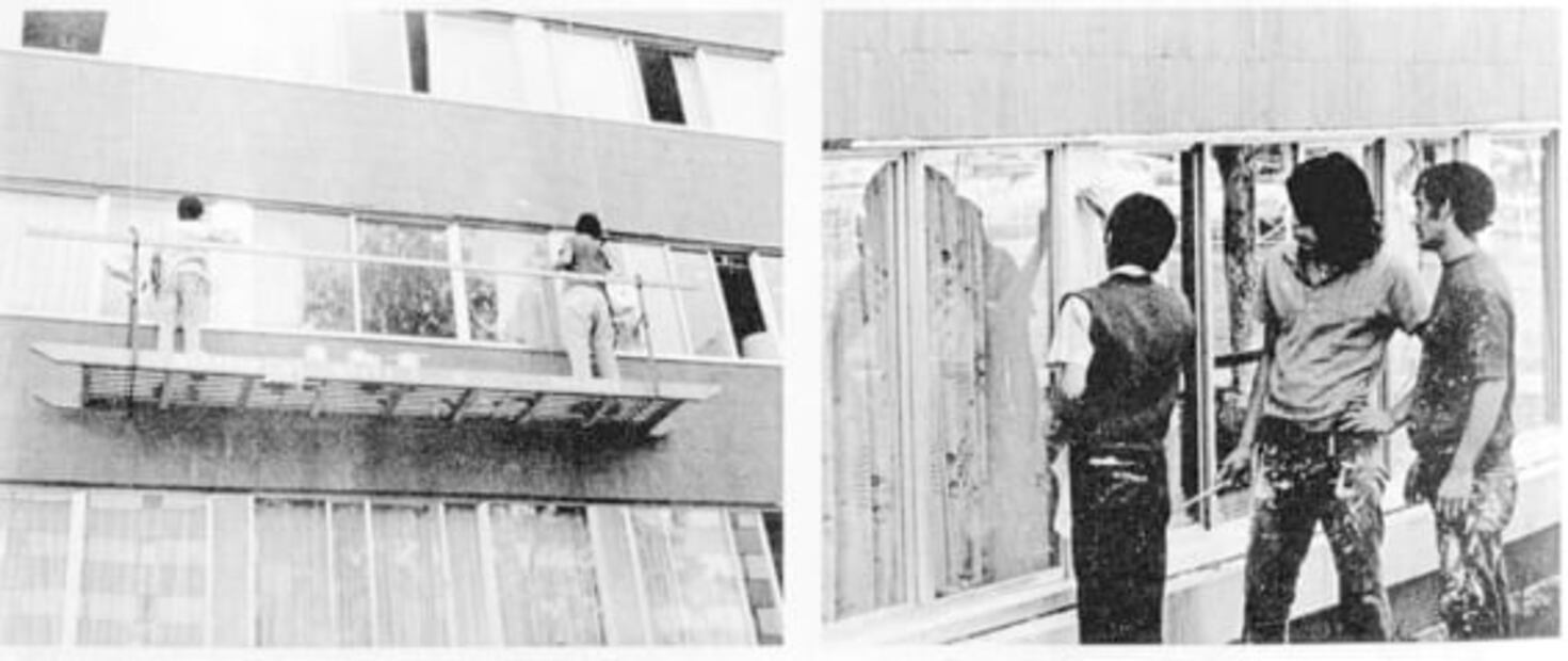 ¿Por qué se incendiaban las fachadas de la Unidad Tlatelolco?