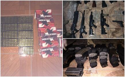 Asegura Marina arsenal en Sonora; detienen a mujer