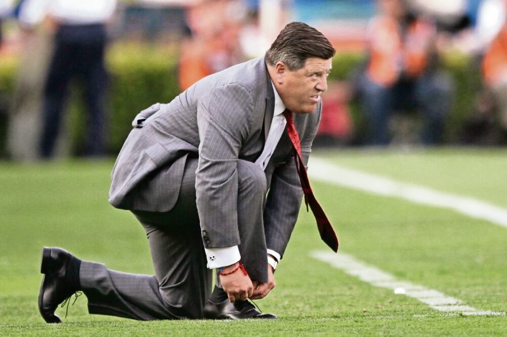 El ex entrenador de la Selección Nacional terminó el Clausura 2017 como el líder del certamen, mientras que el “Bi gotó n” volvió a fracasar con las Águilas, que no alcanzaron Liguilla. (IMAGO7)