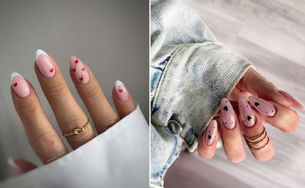 Diseños de uñas elegantes para San Valentín