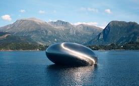 Salmon Eye, el espectacular museo flotante de Noruega