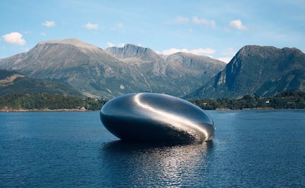 Salmon Eye, el espectacular museo flotante de Noruega