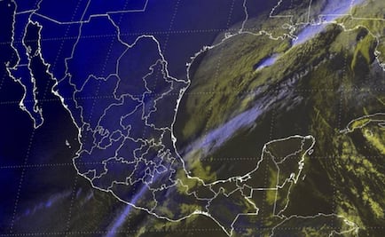 Prevén fuertes lluvias en costas del país por frente frío