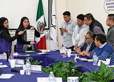 IECM termina recuento parcial; se ratifica triunfo de Alessandra Rojo de la Vega