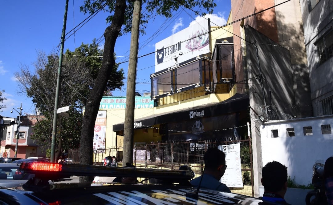 Aspectos del restaurante donde ocurrió el ataque. (Fotografía: El Gráfico )