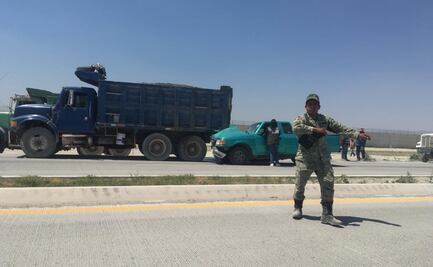 Se registra accidente vehicular en circuito del Aeropuerto Felipe Ángeles