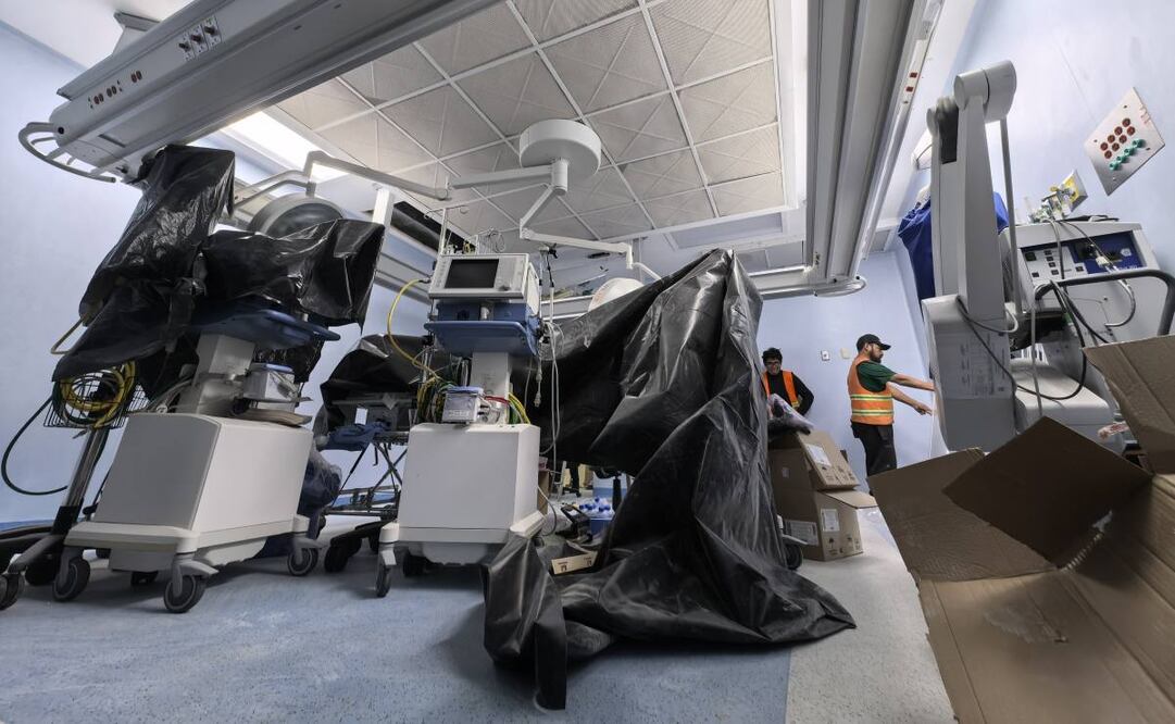 Hospital de la Niñez Oaxaqueña se declara en paro (13/01/2025). Foto: Edwin Hernández / EL UNIVERSAL