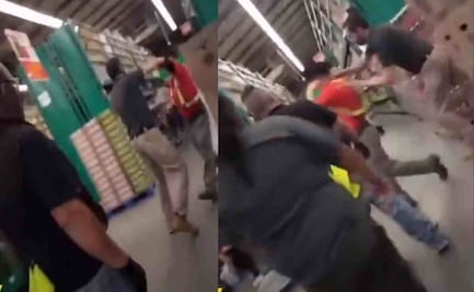 ¡Eterna rivalidad!: Promotores de Coca Cola y Pepsi protagonizan pleito y se hace viral