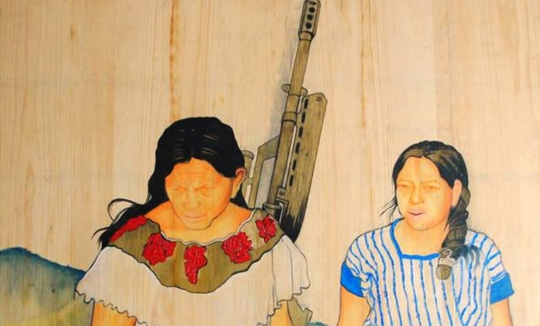 These artists portray their world view in their paintings - Photo: Taken from Rigoberto Gómez Sántiz's Facebook Page