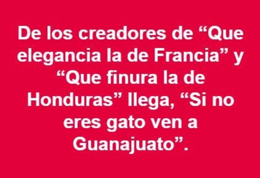 Unos memes "fifís" para los turistas pobres de Guanajuato 