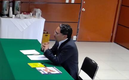 Netzaí Sandoval, aspirante al INE, defiende su imparcialidad; asegura que ha litigado contra la 4T