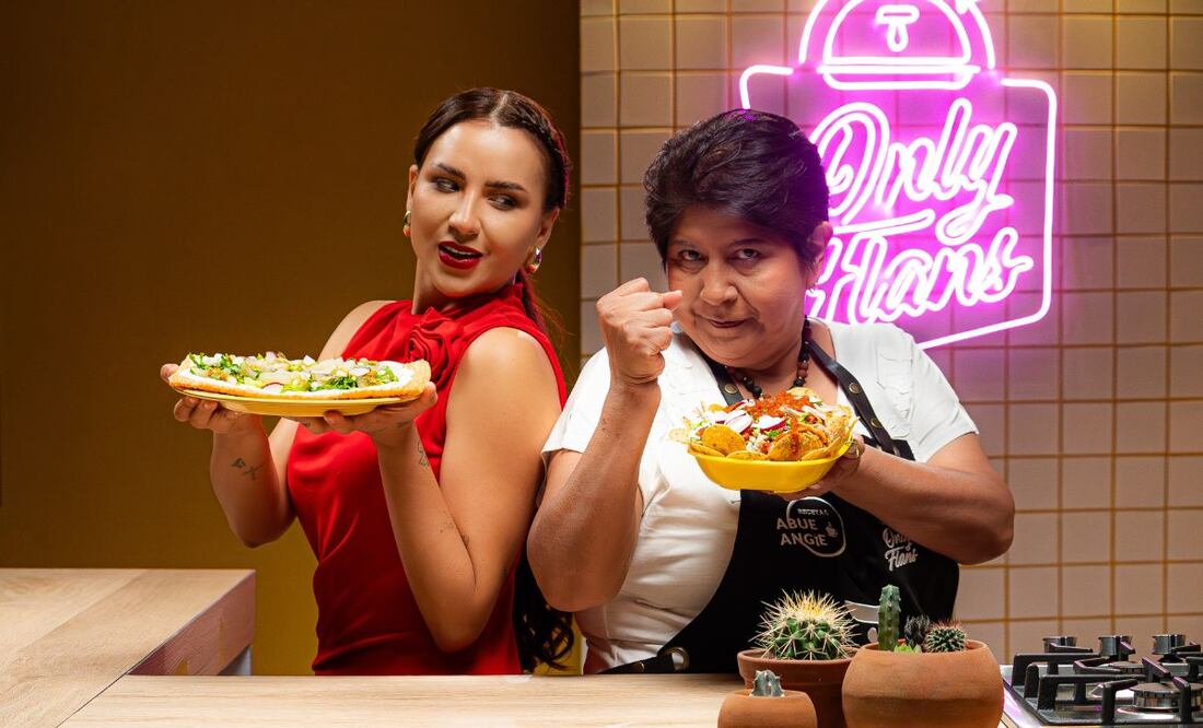 Abue Angie y Celeste Pellegrin en "Only Flans" Foto: Cortesía Tastemade