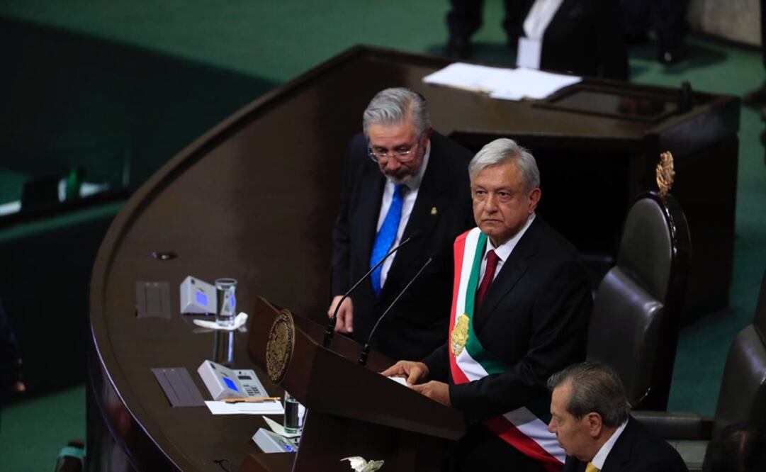 El Presidente de la República, Andrés Manuel López Obrador. Foto: Irving Olivares/EL UNIVERSAL