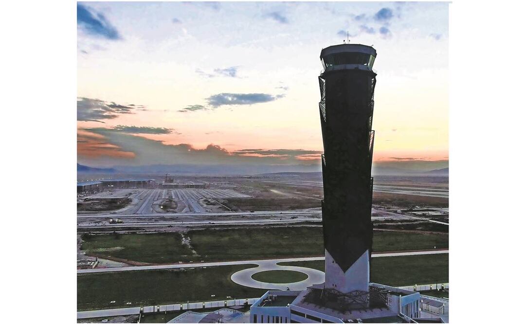 La Base Aérea Militar de Santa Lucía, en Zumpango, Estado de México, fue reconvertida en aeropuerto mixto civil y del Ejército. Foto: Archivo EL UNIVERSAL