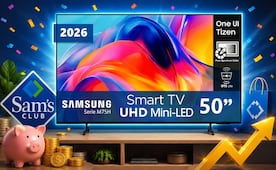 Sam's Club remata pantalla Samsung UHD de 50 pulgadas en menos de 7 mil pesos; ahorra dinero de tu bolsillo