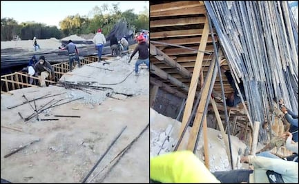 Colapsa estructura del Tramo 6 del Tren Maya en Q. Roo; hay 2 lesionados