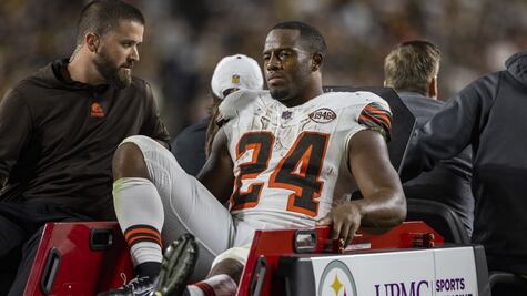 Los Browns confirman que Nick Chubb se perderá el resto de la temporada