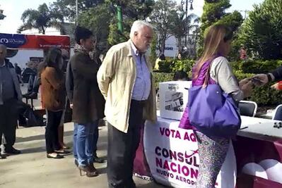 Así se desarrolla la consulta sobre el nuevo aeropuerto en Cuajimalpa