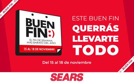 ¡El Buen Fin 2024 llegó a SEARS con descuentos imperdibles!