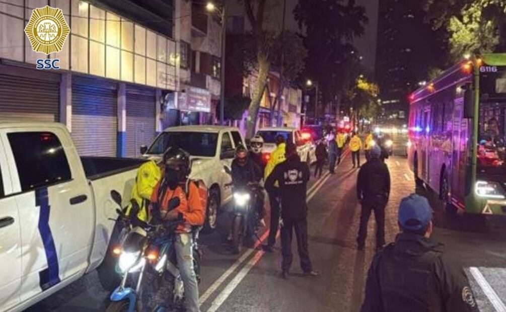 SSC remite más de 400 motocicletas durante el segundo día de las Rodadas del Terror. Foto: Especial