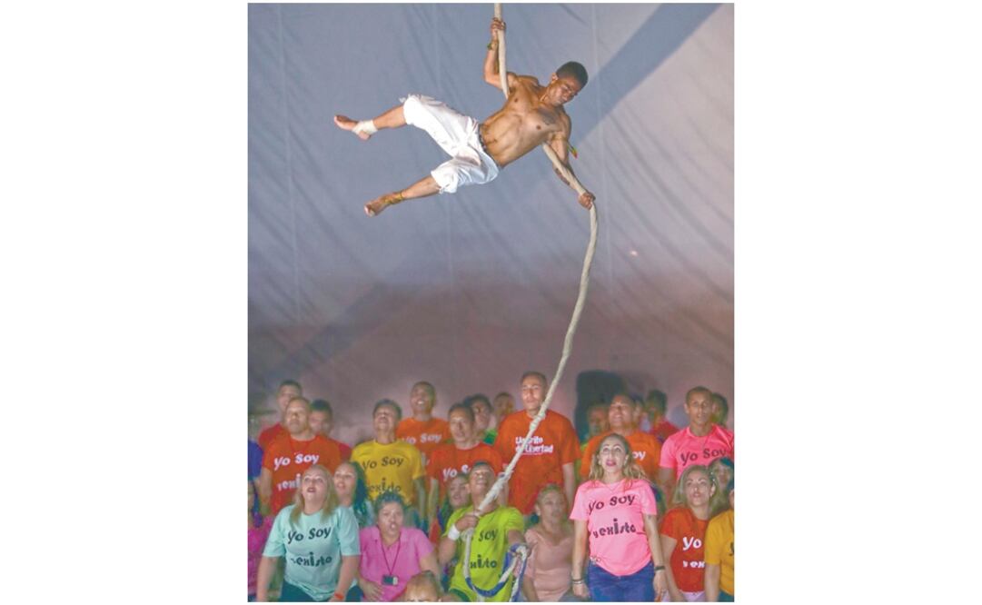 Cerca de 100 hombres y mujeres se integraron a la obra. Foto: IVAN STEPHENS. EL UNIVERSAL